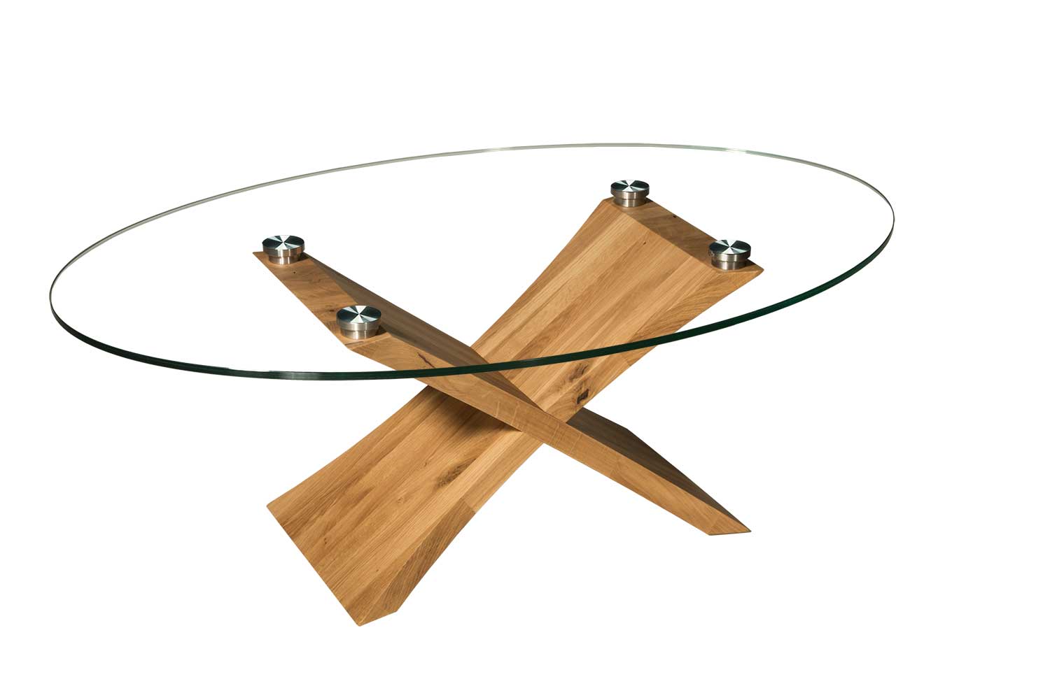 Details zu MAL Couchtisch 40mm Glasplatte oval oder rechteck Massivholz Kreuzgestell Details zu MAL Couchtisch 40mm Glasplatte oval oder rechteck Massivholz Kreuzgestell