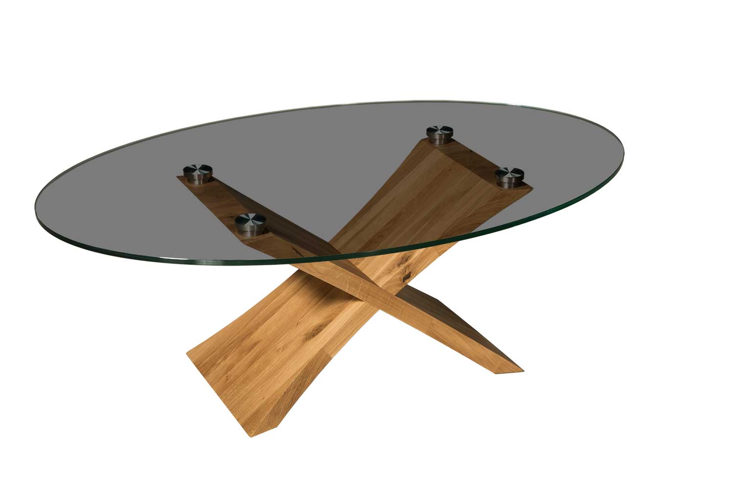 Details zu MAL Couchtisch 40mm Glasplatte oval oder rechteck Massivholz Kreuzgestell Details zu MAL Couchtisch 40mm Glasplatte oval oder rechteck Massivholz Kreuzgestell